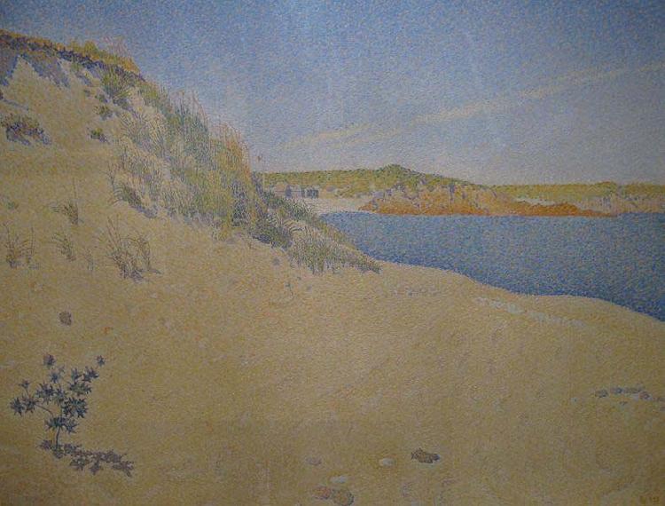 Paul Signac Beach at Saint-Briac By Paul Signac China oil painting art